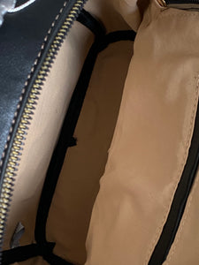 Beige/Black Backpack