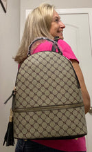 Load image into Gallery viewer, Beige/Black Backpack