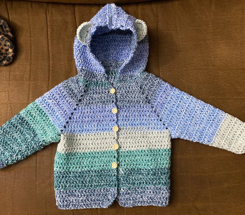 Crochet Infant Hoodie