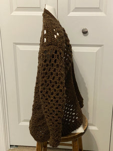 Airy Crochet Spring/Fall Cardigan Sweater