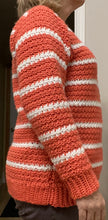 Load image into Gallery viewer, Cochet Pullover V-neck Sweater
