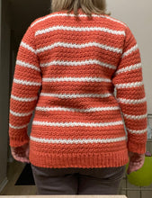 Load image into Gallery viewer, Cochet Pullover V-neck Sweater