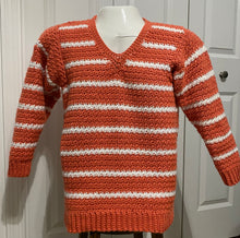 Load image into Gallery viewer, Cochet Pullover V-neck Sweater