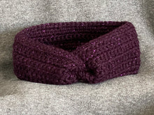 Load image into Gallery viewer, Twist Front Headband Ear Warmer