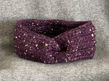 Load image into Gallery viewer, Twist Front Headband Ear Warmer
