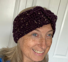 Load image into Gallery viewer, Twist Front Headband Ear Warmer