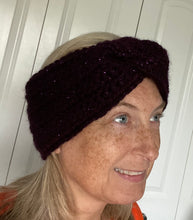 Load image into Gallery viewer, Twist Front Headband Ear Warmer