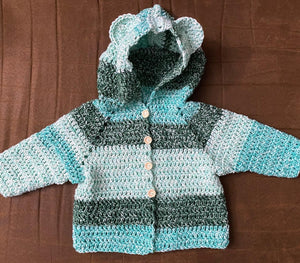 Crochet Infant Hoodie