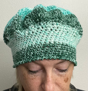 Slouchy Crochet Chemo Caps