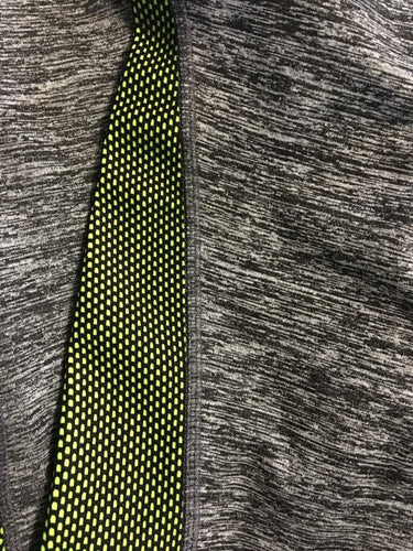 Green Striped ¾ Length Leggings