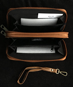 With God…Tan Western Wallet/Wristlet
