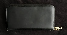 Load image into Gallery viewer, Black Western Rhinestone Wallet