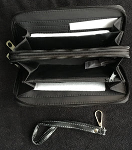 Black Western Rhinestone Wallet