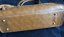 Load image into Gallery viewer, With God…Tan Western Style Handbag