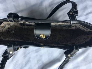 Black Western Rhinestone Handbag