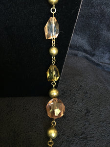 Enchantment Crystal Bead 2pc Necklace Set