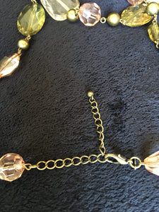 Enchantment Crystal Bead 2pc Necklace Set