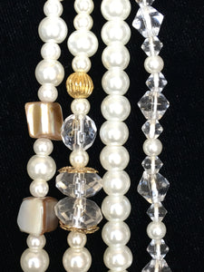 Daydream Pearl and Bead 2 pc Necklace Set