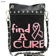Load image into Gallery viewer, Black &#39;Cure&#39; Small Mini Messenger