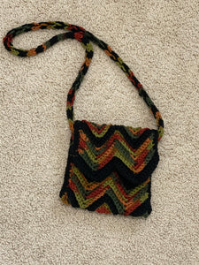 Chevron Multi-colored Crossbody Cell Phone Sling