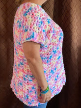 Load image into Gallery viewer, Fluffy Rainbow Colored Soft Sweater