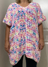 Load image into Gallery viewer, Fluffy Rainbow Colored Soft Sweater
