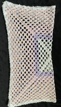 Load image into Gallery viewer, Pink Crochet Granny Square Baby Blanket