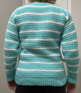 Cochet Pullover V-neck Sweater
