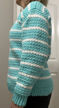 Load image into Gallery viewer, Cochet Pullover V-neck Sweater