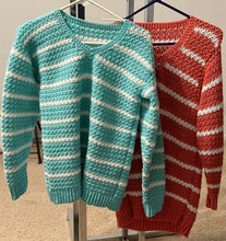 Load image into Gallery viewer, Cochet Pullover V-neck Sweater