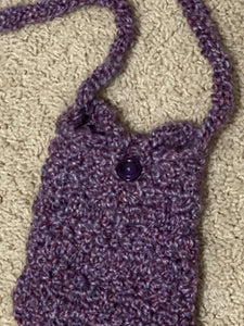 Purple Cell Phone Crossover Sling