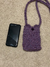 Load image into Gallery viewer, Purple Cell Phone Crossover Sling