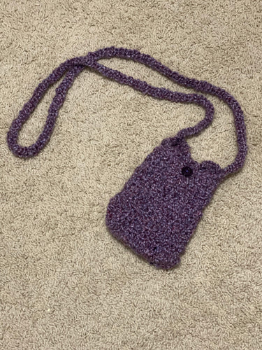 Purple Cell Phone Crossover Sling