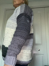 Load image into Gallery viewer, Multi-Colored Simple Long Sleeve Cardigan Sweater