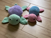 Load image into Gallery viewer, Stuffed Crochet Chenille Turtles