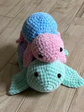 Load image into Gallery viewer, Stuffed Crochet Chenille Turtles