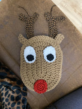Load image into Gallery viewer, Christmas Short Sleeve Crochet Sweater
