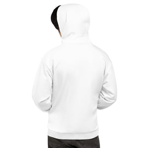 "Believe" White Unisex Hoodie