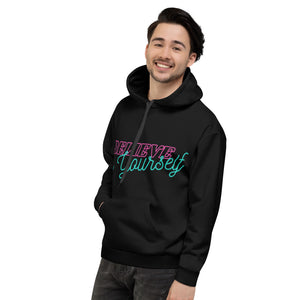 "Believe" Black Unisex Hoodie