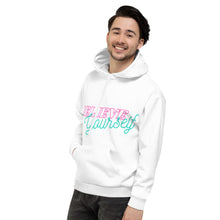 Load image into Gallery viewer, &quot;Believe&quot; White Unisex Hoodie