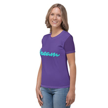 Load image into Gallery viewer, &quot;Dream&quot; Women&#39;s Purple T-shirt